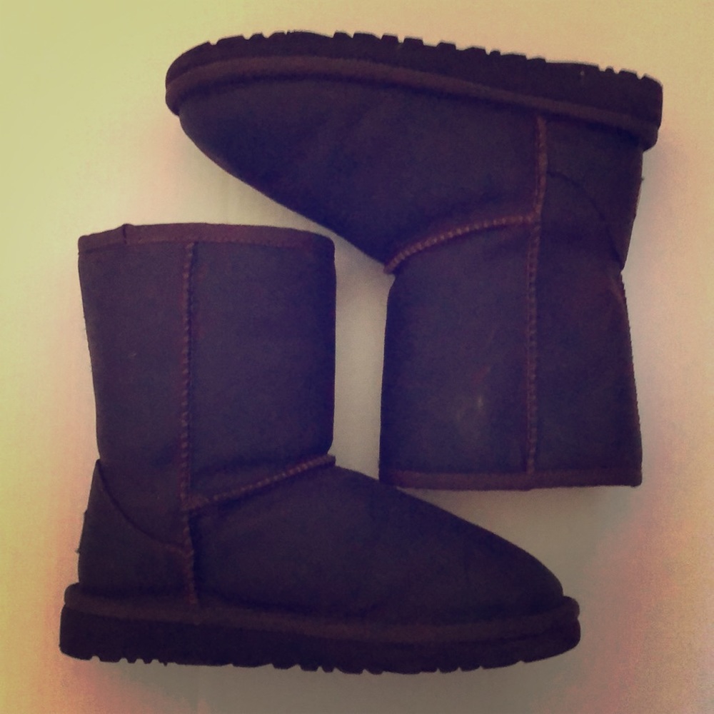 🌰 UGG Short Leather Water 💧 Resistant Boots🌰